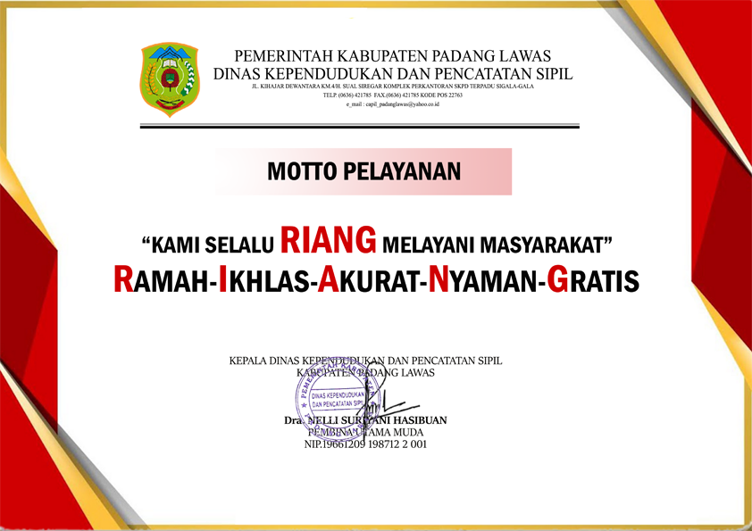 MOTTO PELAYANAN